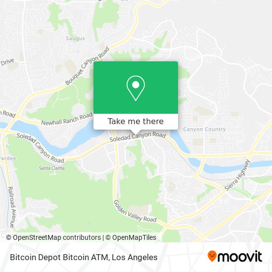 Mapa de Bitcoin Depot Bitcoin ATM