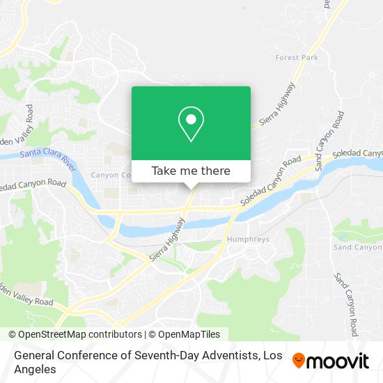 Mapa de General Conference of Seventh-Day Adventists
