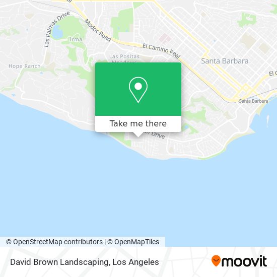 Mapa de David Brown Landscaping