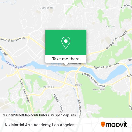 Kix Martial Arts Academy map