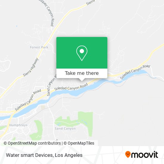 Water smart Devices map
