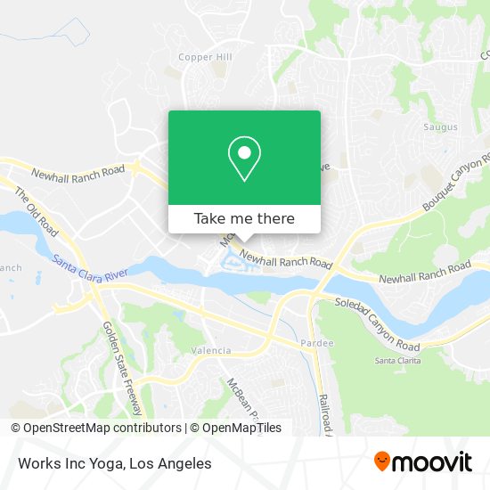 Mapa de Works Inc Yoga