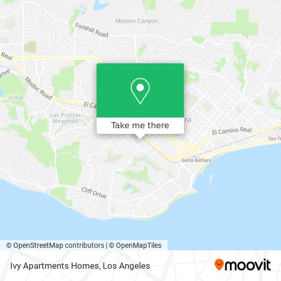 Ivy Apartments Homes map