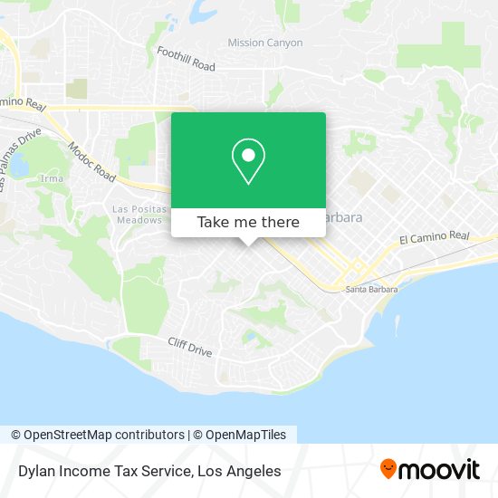 Mapa de Dylan Income Tax Service