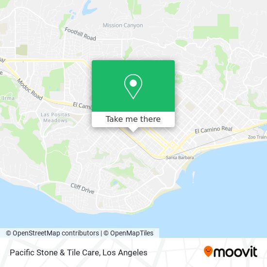 Pacific Stone & Tile Care map