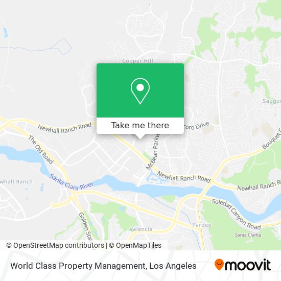 World Class Property Management map