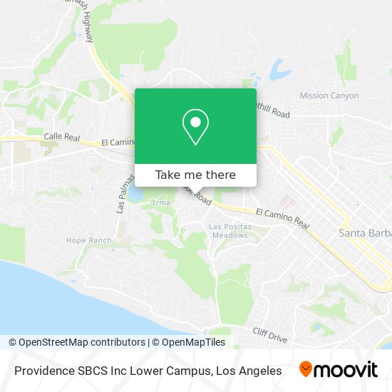 Providence SBCS Inc Lower Campus map
