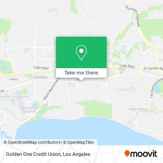 Mapa de Golden One Credit Union