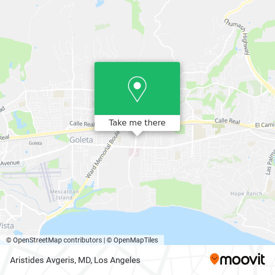 Aristides Avgeris, MD map