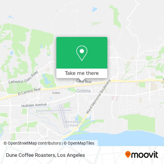 Mapa de Dune Coffee Roasters