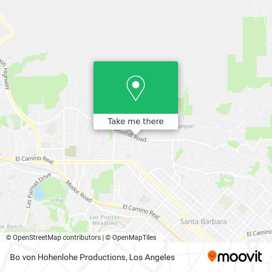 Bo von Hohenlohe Productions map