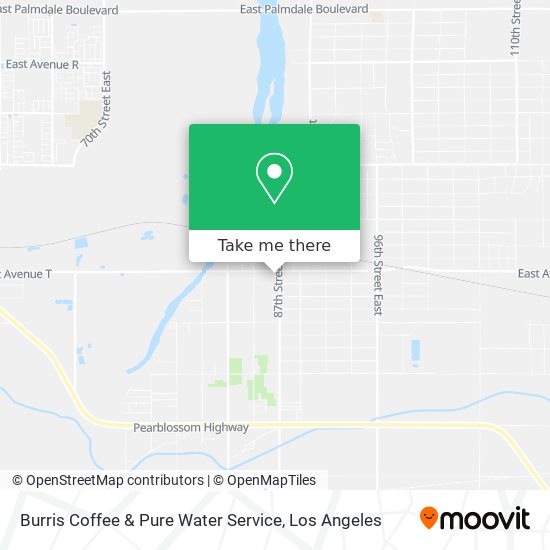 Burris Coffee & Pure Water Service map