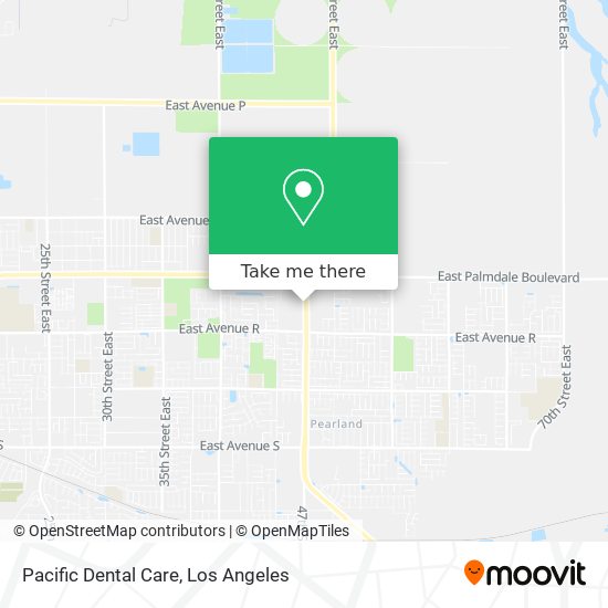 Pacific Dental Care map