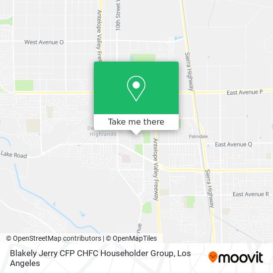 Mapa de Blakely Jerry CFP CHFC Householder Group