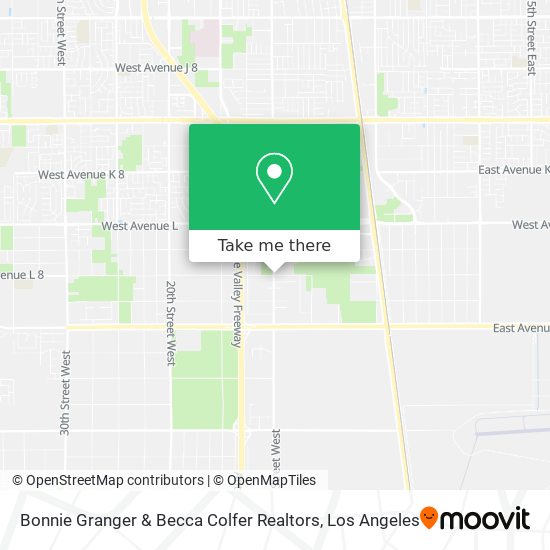 Bonnie Granger & Becca Colfer Realtors map