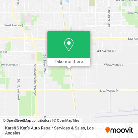 Kars&S Ken's Auto Repair Services & Sales map