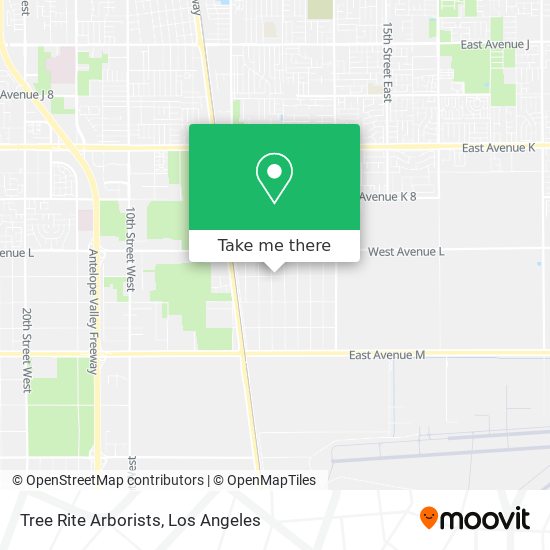 Tree Rite Arborists map