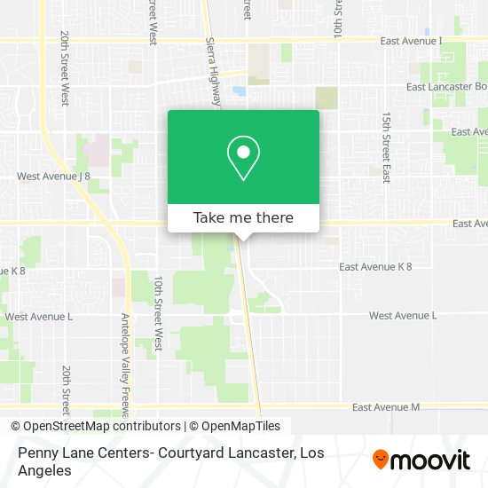 Penny Lane Centers- Courtyard Lancaster map