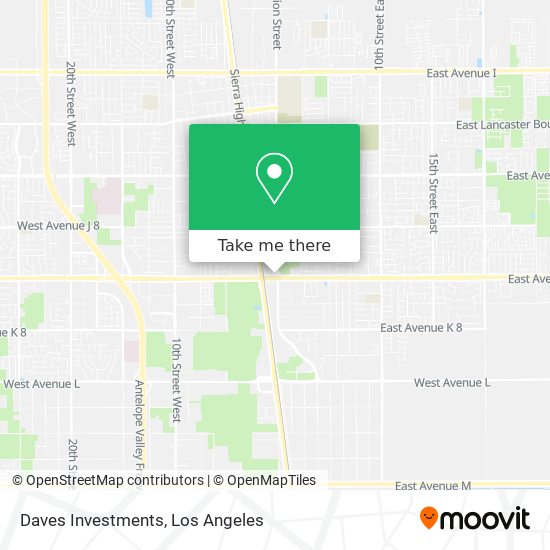 Daves Investments map