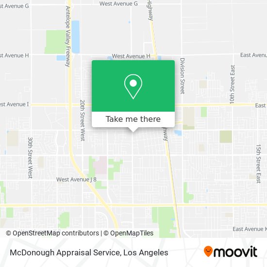 McDonough Appraisal Service map