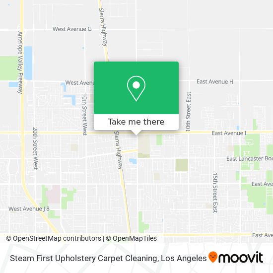 Mapa de Steam First Upholstery Carpet Cleaning