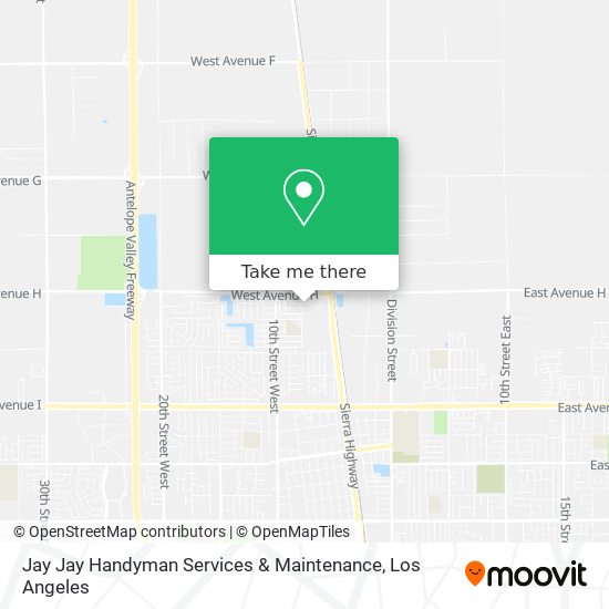 Mapa de Jay Jay Handyman Services & Maintenance