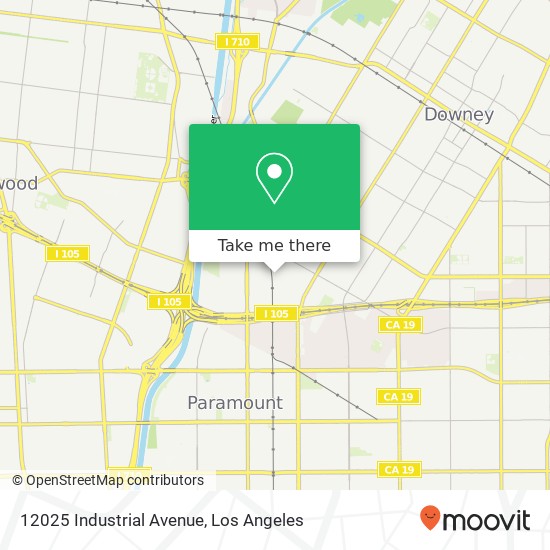 Mapa de 12025 Industrial Avenue