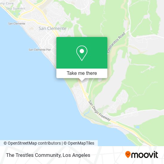 The Trestles Community map