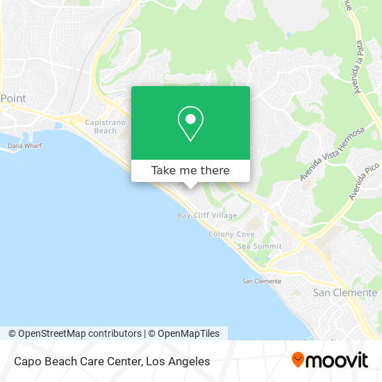 Mapa de Capo Beach Care Center