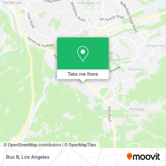 Mapa de Bus B