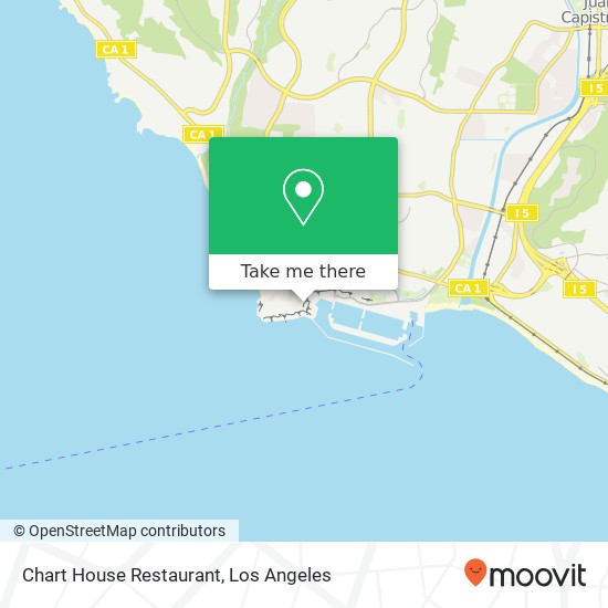 Chart House Restaurant map