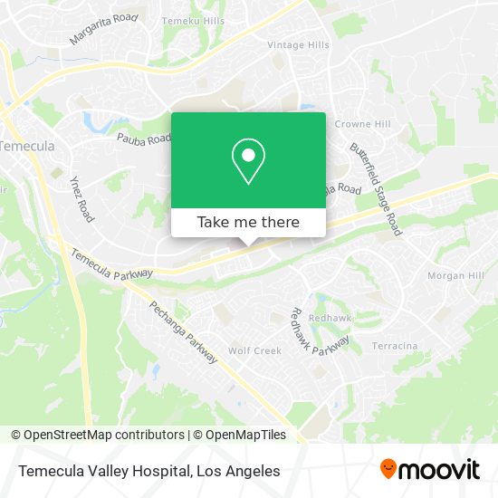 Temecula Valley Hospital map