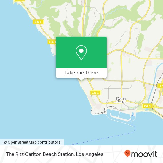 Mapa de The Ritz-Carlton Beach Station