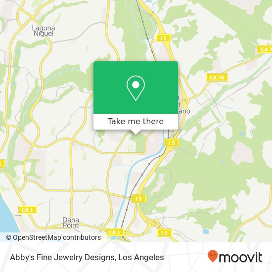 Mapa de Abby's Fine Jewelry Designs
