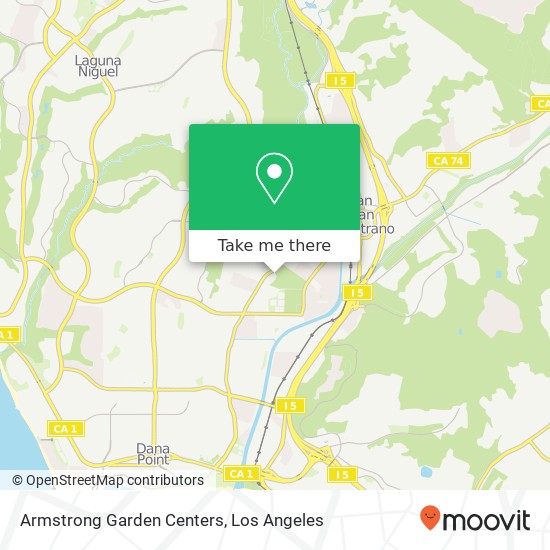 Armstrong Garden Centers map