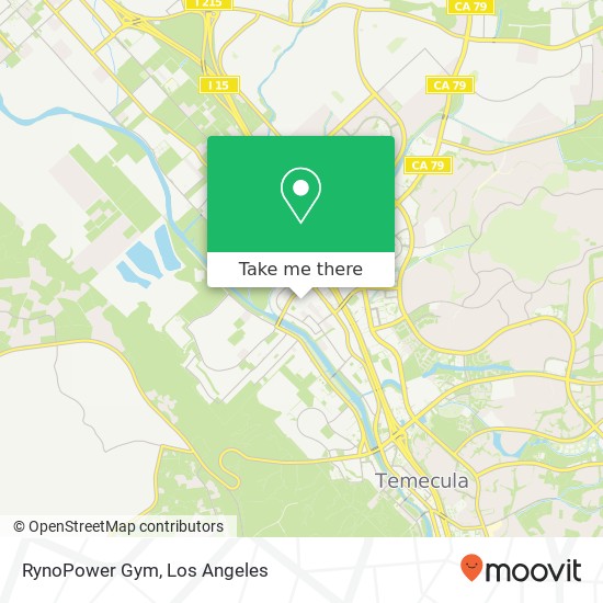 RynoPower Gym map