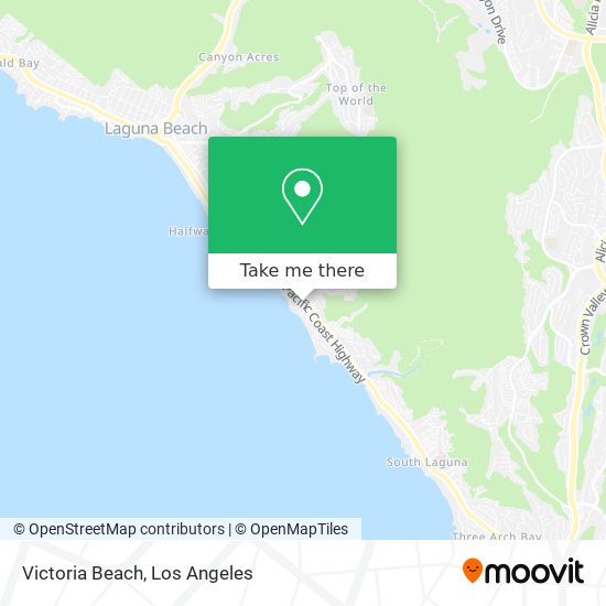 Mapa de Victoria Beach