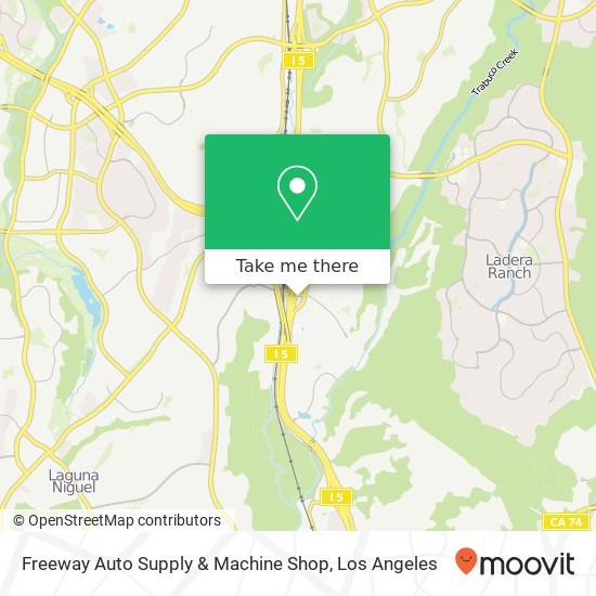 Freeway Auto Supply & Machine Shop map