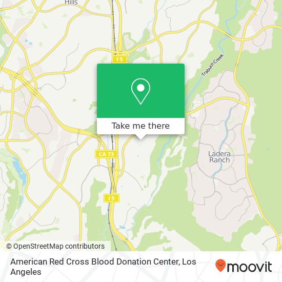 American Red Cross Blood Donation Center map