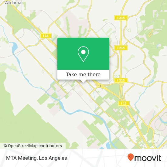 MTA Meeting map