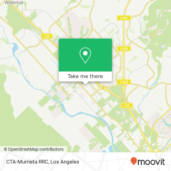 Mapa de CTA-Murrieta RRC