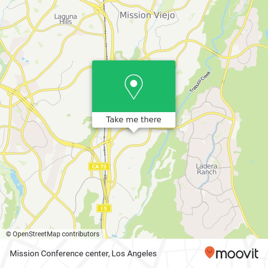 Mapa de Mission Conference center