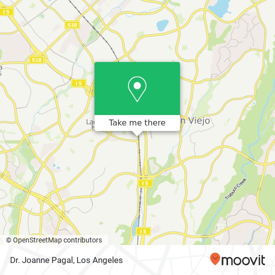 Dr. Joanne Pagal map