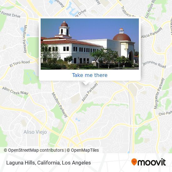 Laguna Hills, California map