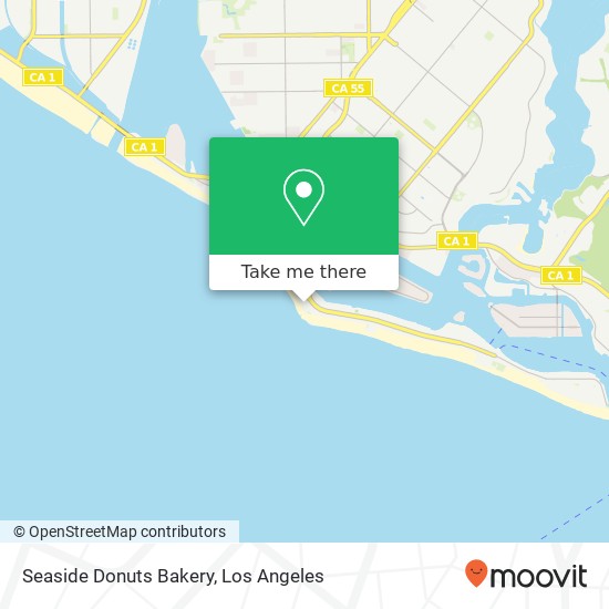 Mapa de Seaside Donuts Bakery