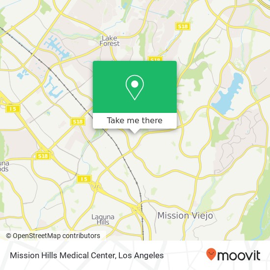 Mission Hills Medical Center map