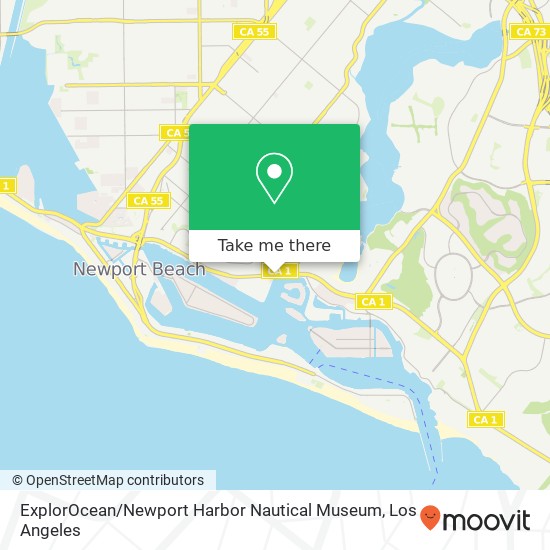 Mapa de ExplorOcean / Newport Harbor Nautical Museum