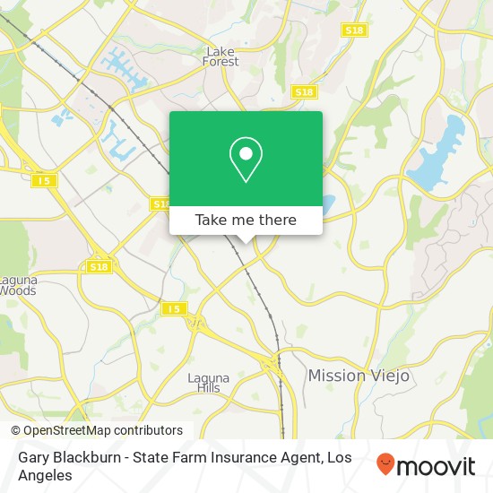 Gary Blackburn - State Farm Insurance Agent map