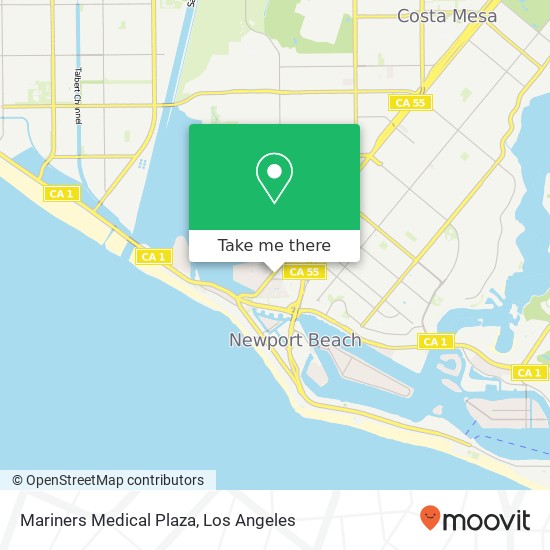 Mariners Medical Plaza map