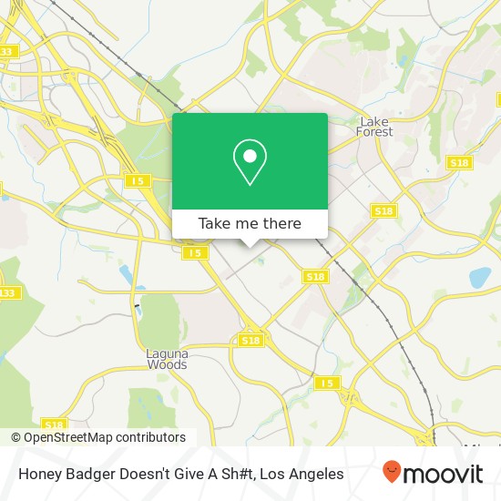 Mapa de Honey Badger Doesn't Give A Sh#t